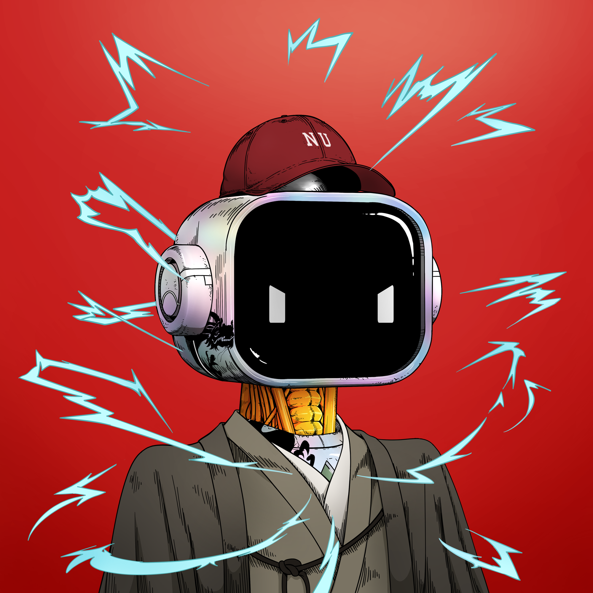 profile picture NFT robot character