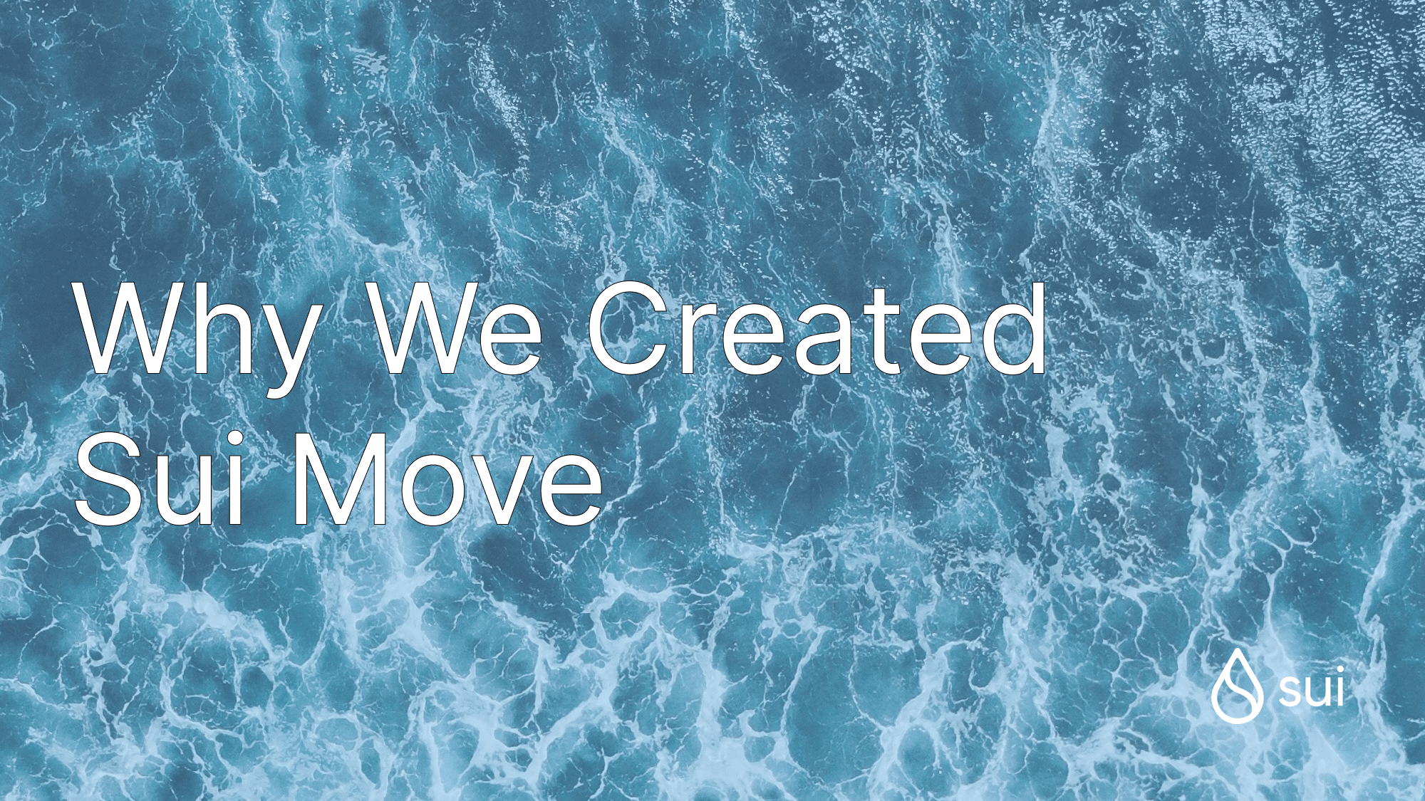 Why We Created Sui Move