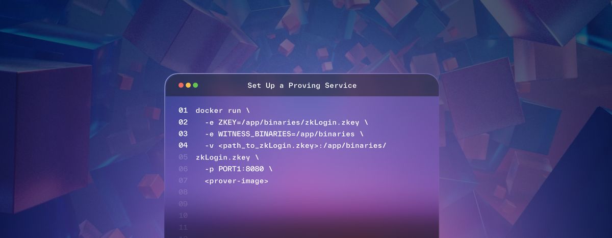 Set Up a Proving Service for zkLogin