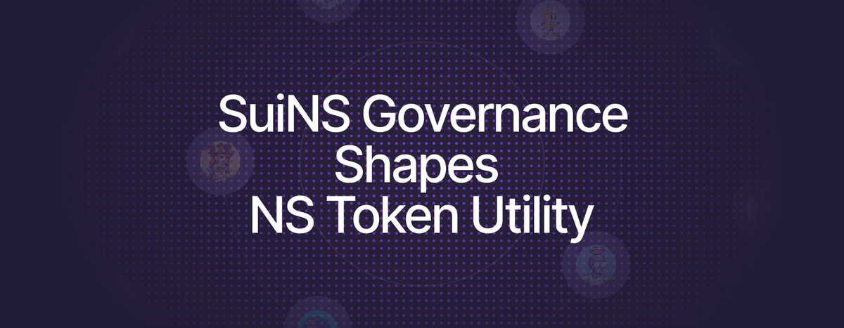 SuiNS Token Utility: Empowering Community Governance and Decentralization