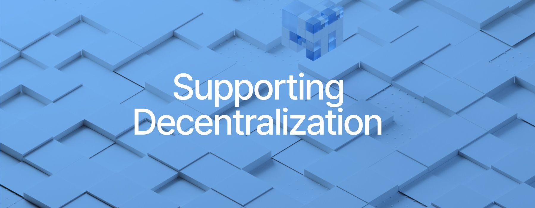 Supporting Decentralization and the Sui Community