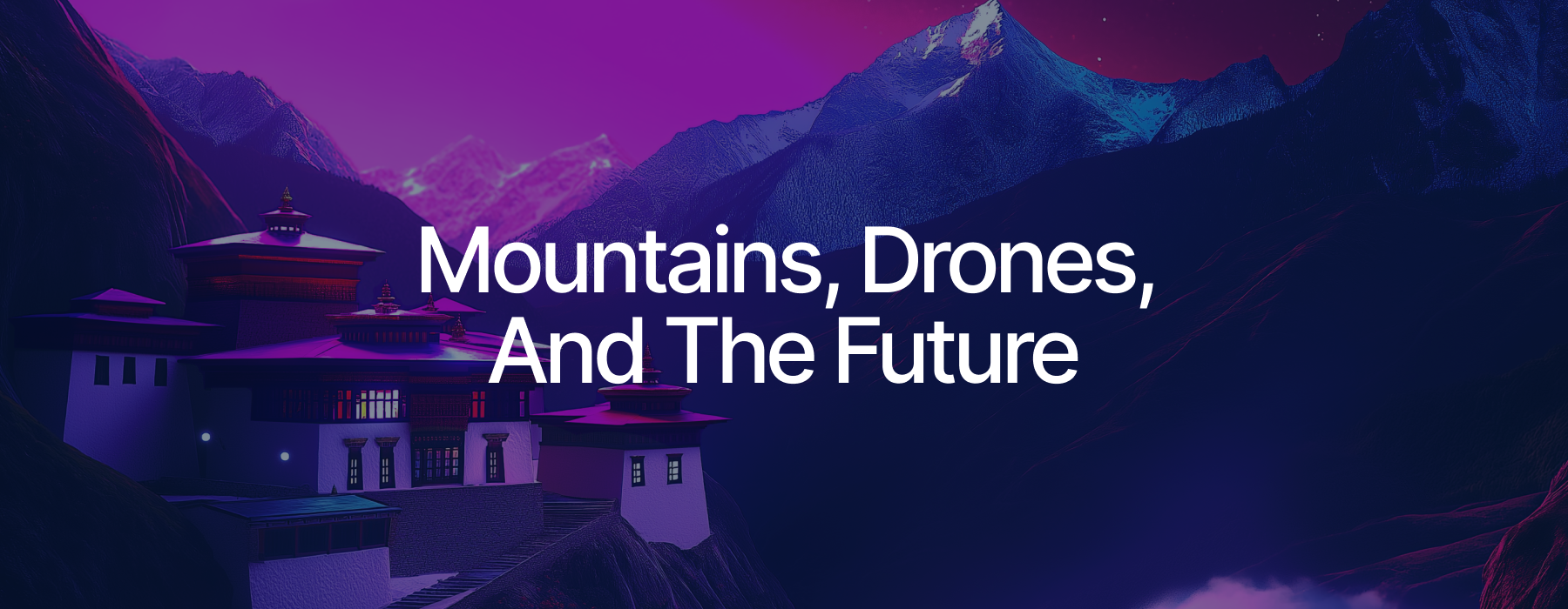 Mountains, Drones, and the Future: Bhutan’s DHI InnoTech Partners with Mysten Labs on Offline Blockchain Project
