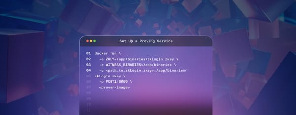 Set Up a Proving Service for zkLogin