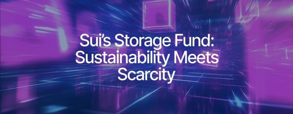 The Deflationary Nature of Sui’s Storage Fund
