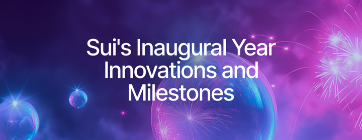 Sui's Leading Technology Results in a Stunning First Year