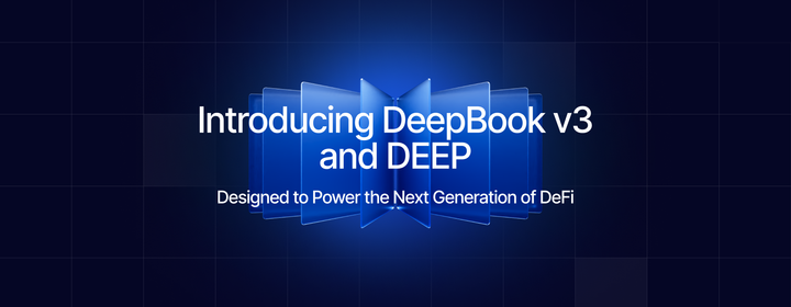 The DEEP Token and DeepBook Version 3 Launch