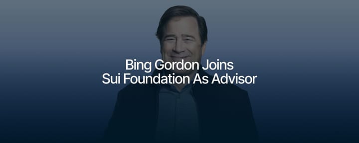 Seasoned Gaming Executive Bing Gordon Joins Sui Foundation as an Advisor